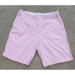RALPH LAUREN POLO C Shorts Adult 32 PINK Chino Club Preppy Flat Front Mens
